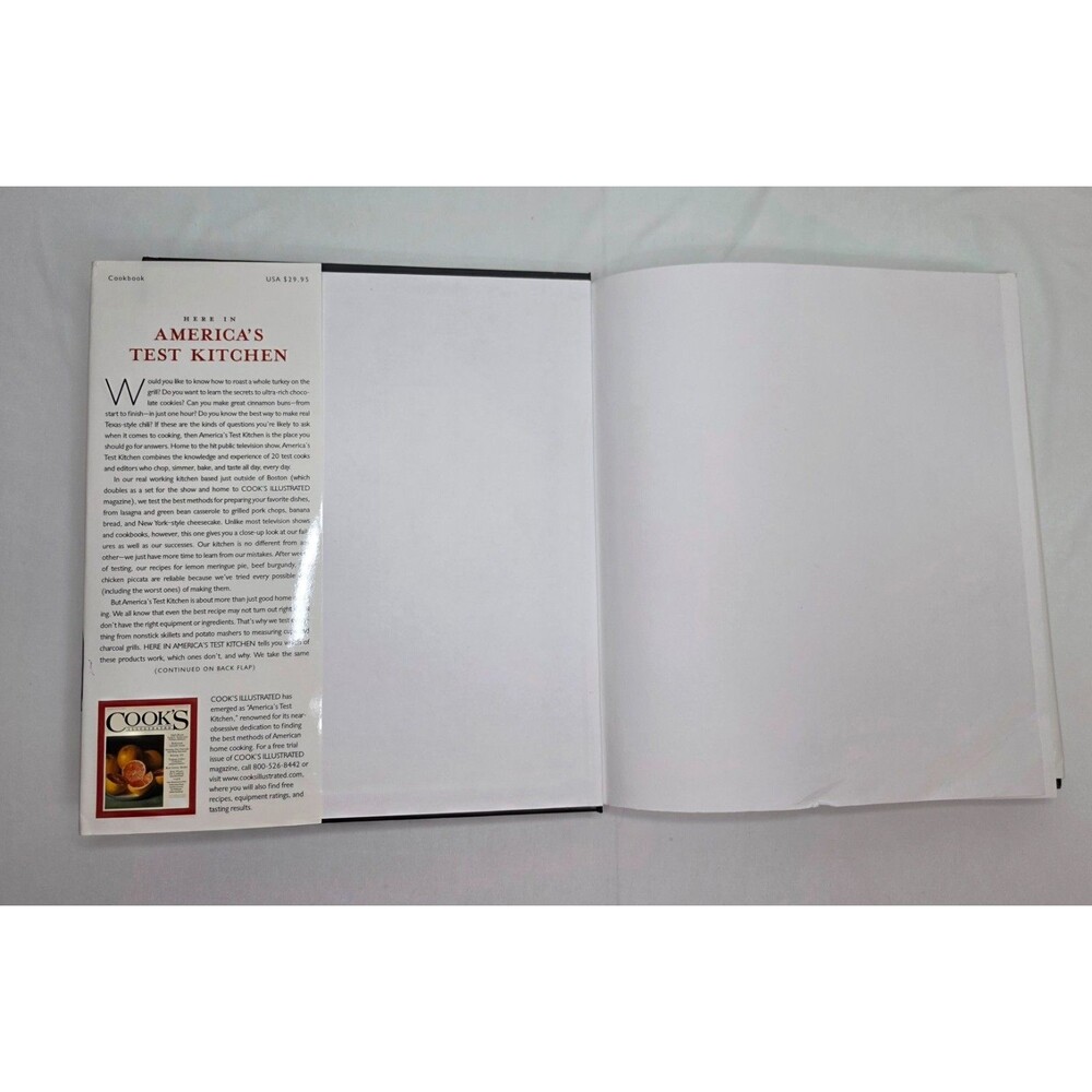 Here in America's Test Kitchen Cookbook | 2003 Cook's Illustrated | Hardcover - Picture 5 of 16